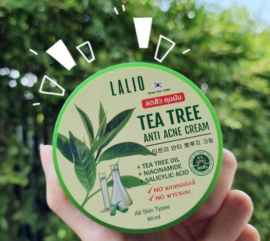 SEORYA – LALIO TEA TREE + ZINC ACNE CREAM – 80 ML