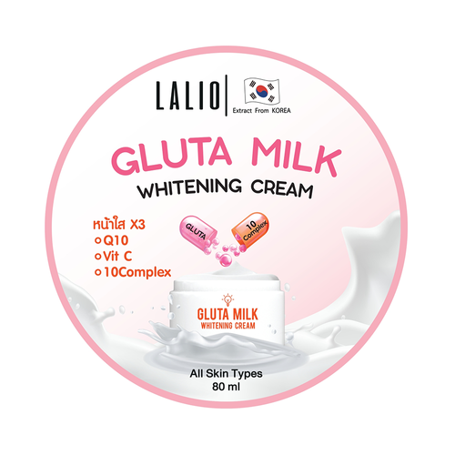 SEORYA – LALIO GLUTA MILK WHITENING CREAM – 80ML