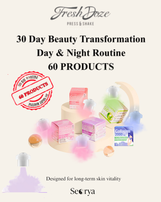 Fresh Doze – 30 Günlük Güzellik Programı 60 Doze | 30 Gün & 30 Gece Rutini