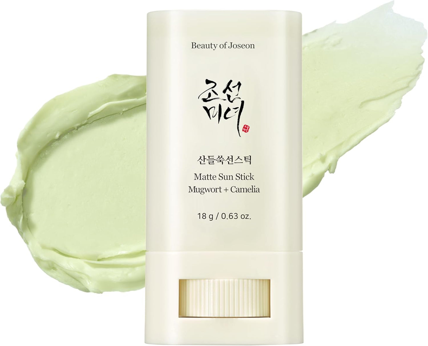 BEAUTY OF JOSEON Matte Sun Stick: Mugwort + Camelia - Yağlı olmayan güneş koruması  18 g