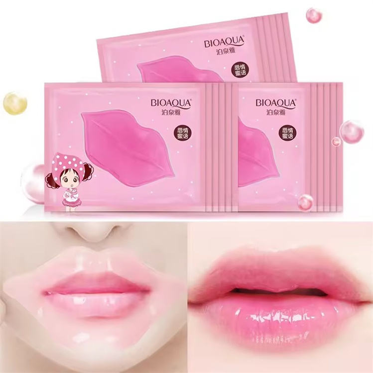 BIOAQUA Kristal Kolajen Dudak Maskesi 8 gr