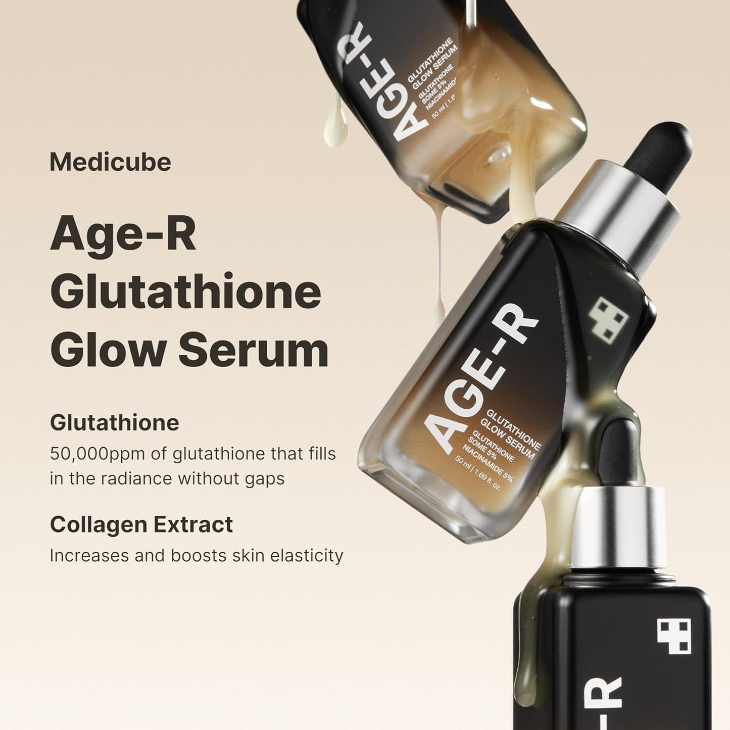Medicube Glutathione Glow Serum – Leke ve İnce Çizgi Karşıtı Parlaklık Serumu (30 ML)