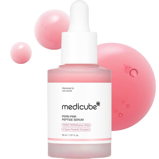 Medicube PDRN Pink Peptide Serum – İnce Çizgi Önleyici & Elastikiyet Koruyucu PDRN Peptit Serumu (30 ML)