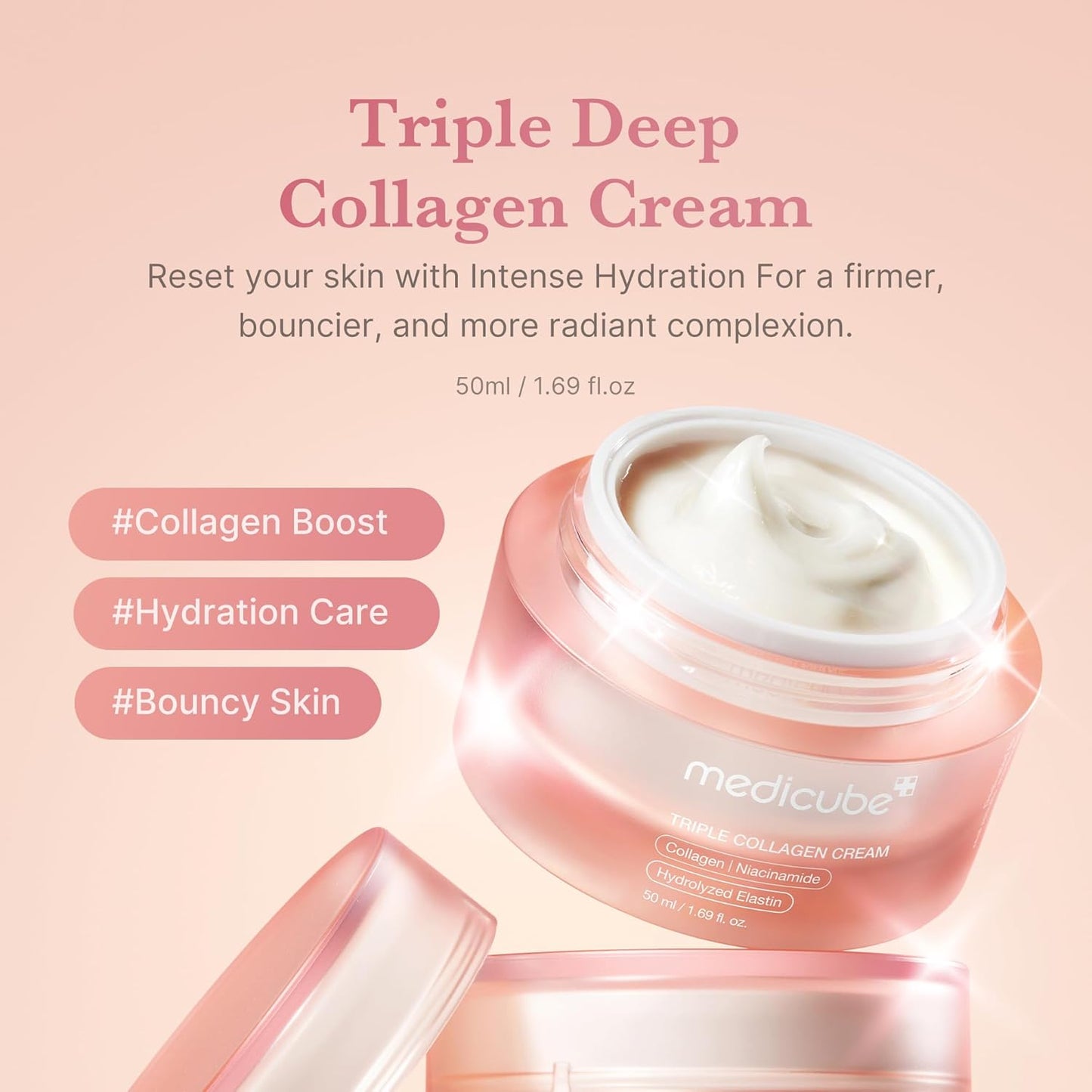 Medicube – Triple Collagen Cream (Eski Adıyla Triple Deep Erasing Cream)