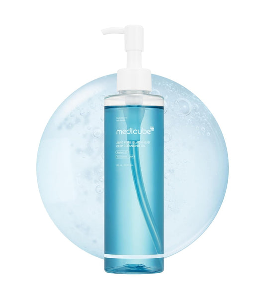 Medicube – Zero Pore Blackhead Deep Cleansing Oil (Gözenek ve Siyah Nokta Karşıtı Derin Temizleyici Yağ)
