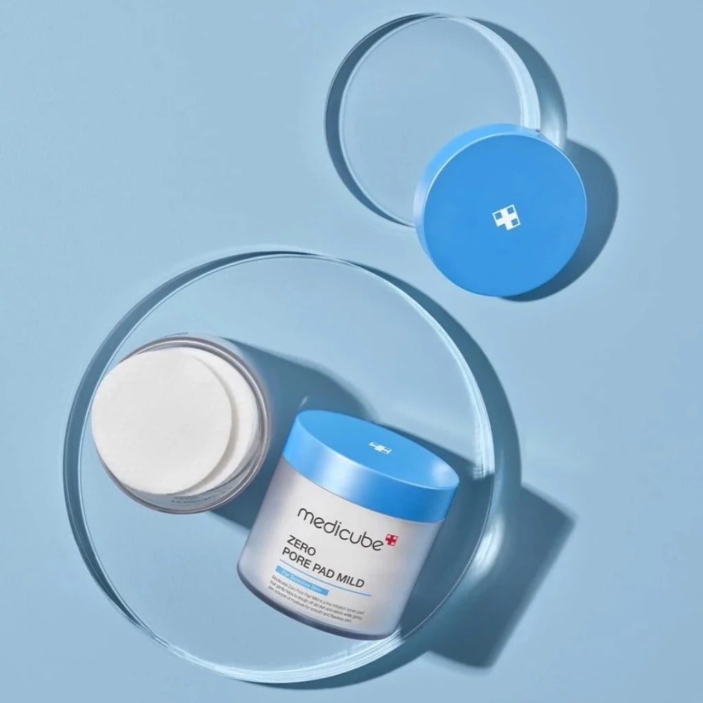 Medicube – Zero Pore Pad Mild (Aşırı Hassas Ciltler için Gözenek Arındırıcı ve Yatıştırıcı Pedler)