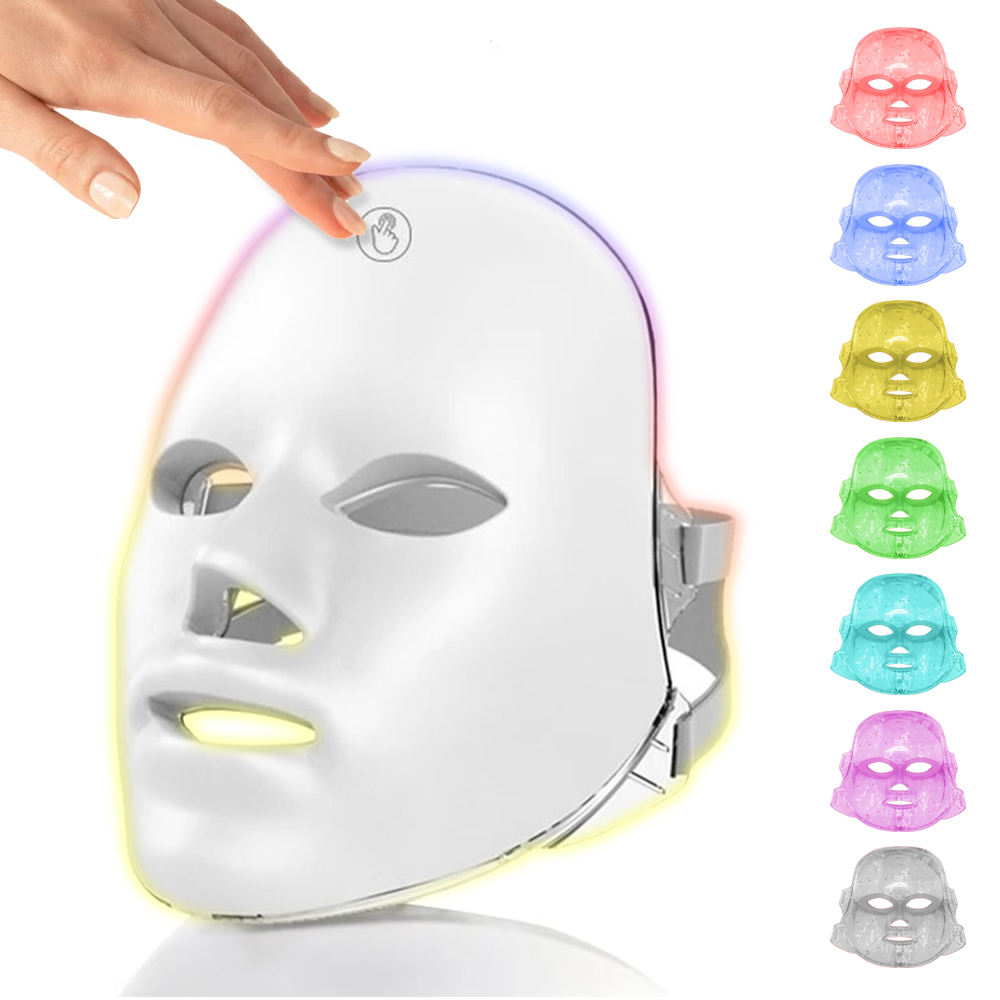 SEORYA ÖNERISI - Skin Metrix Mask (7 Renk LED Işıklı Cilt Bakım Maskesi)